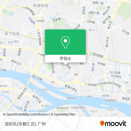 屈臣氏(乐都汇店)地图