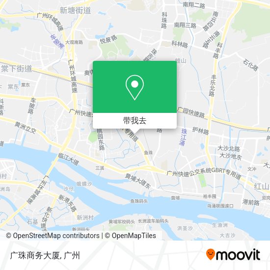广珠商务大厦地图