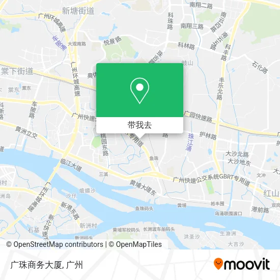 广珠商务大厦地图