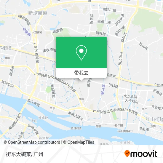 衡东大碗菜地图