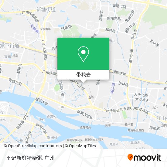 平记新鲜猪杂粥地图