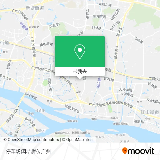 停车场(珠吉路)地图