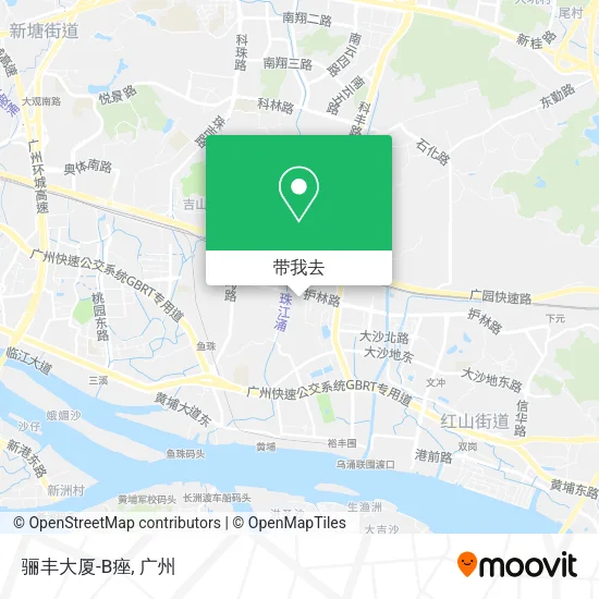 骊丰大厦-B痤地图