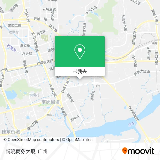 博晓商务大厦地图