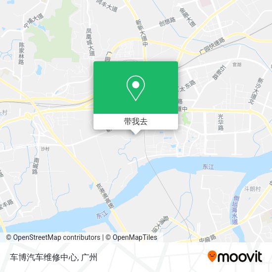 车博汽车维修中心地图