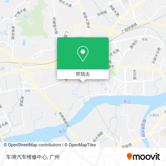 车博汽车维修中心地图