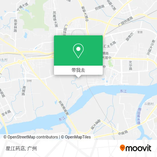 星江药店地图