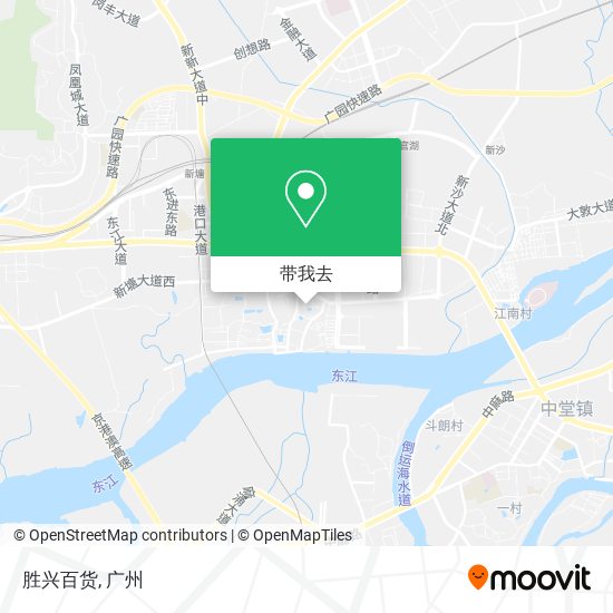 胜兴百货地图