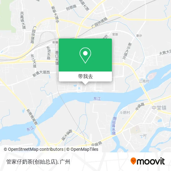 管家仔奶茶(创始总店)地图