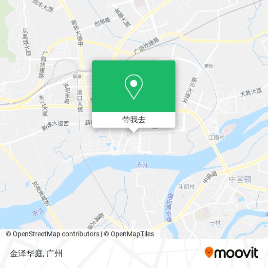 金泽华庭地图