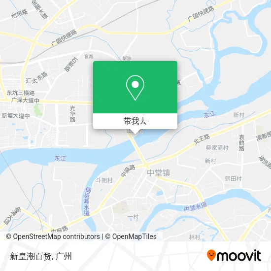 新皇潮百货地图