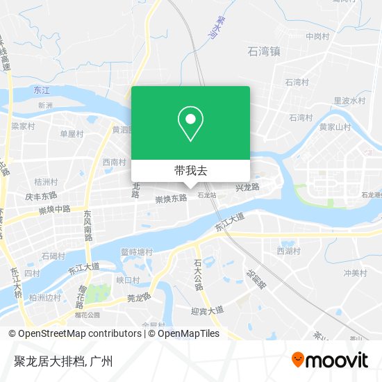 聚龙居大排档地图