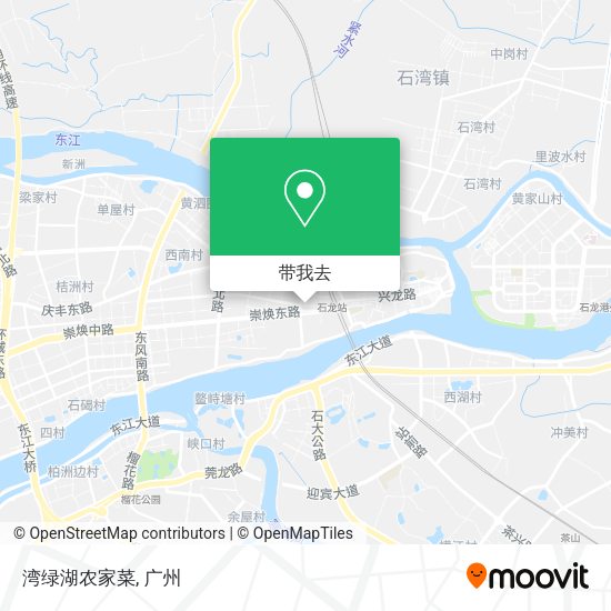 湾绿湖农家菜地图