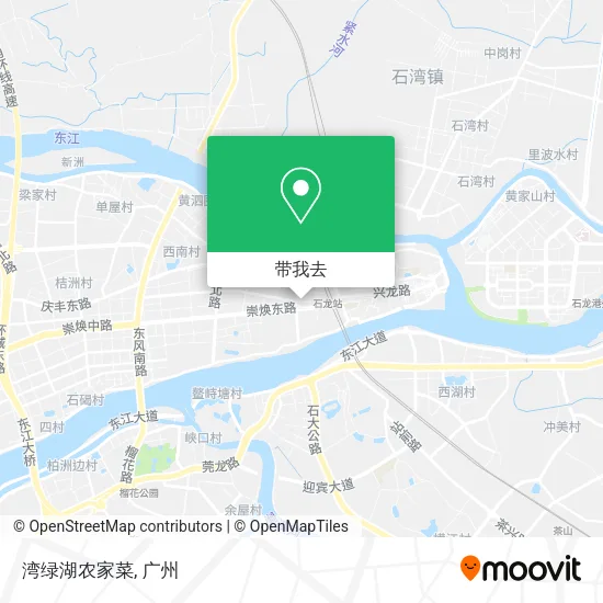 湾绿湖农家菜地图