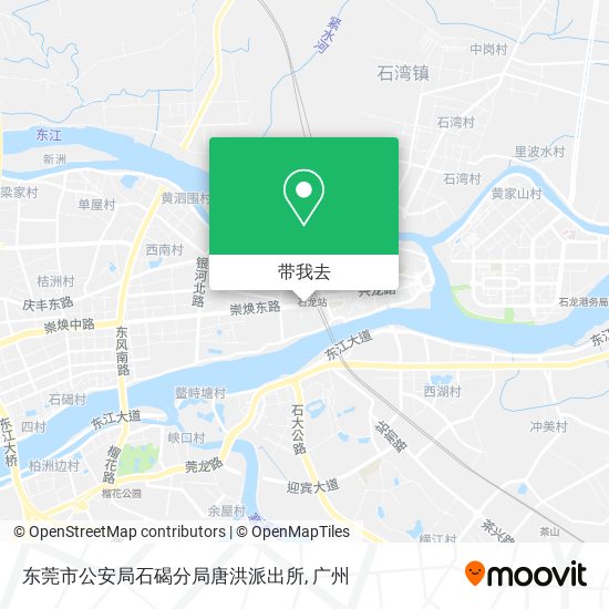 东莞市公安局石碣分局唐洪派出所地图