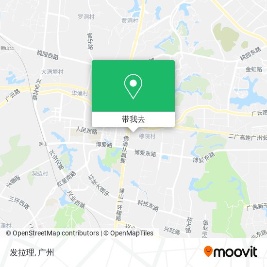 发拉理地图