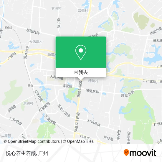 悦心养生养颜地图