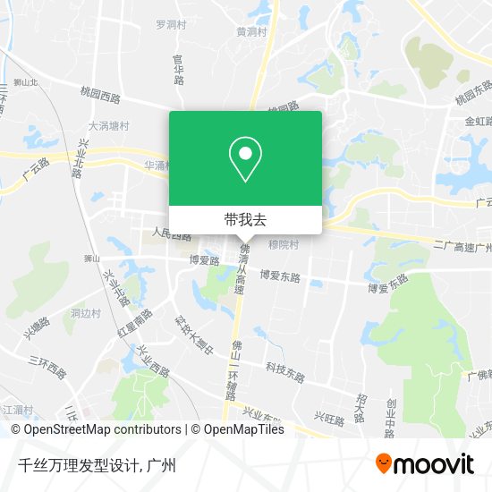 千丝万理发型设计地图