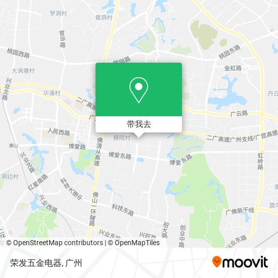 荣发五金电器地图