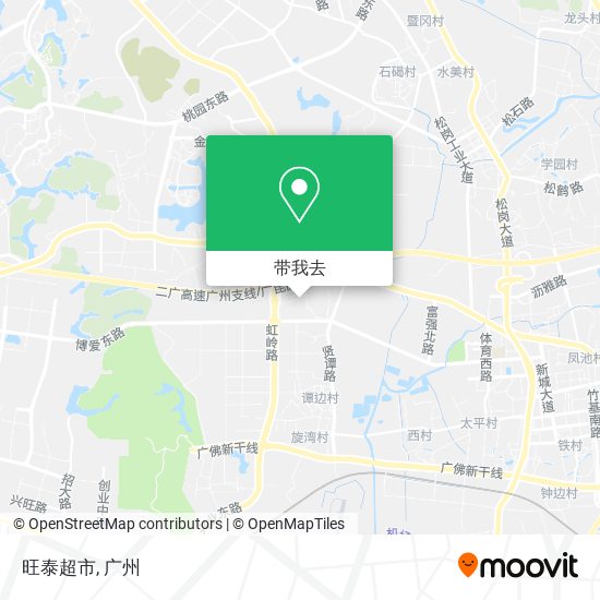 旺泰超市地图