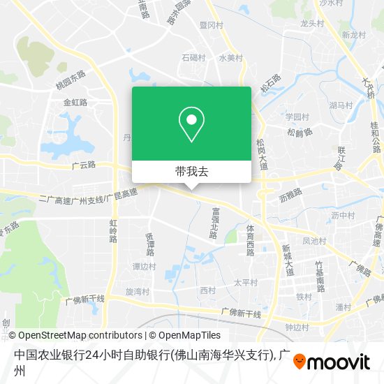 中国农业银行24小时自助银行(佛山南海华兴支行)地图