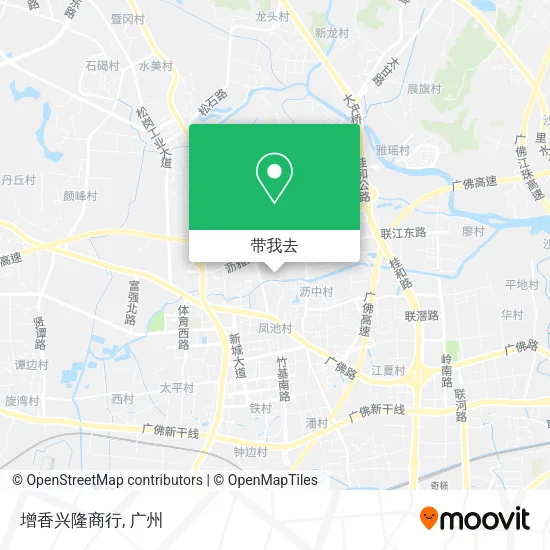 增香兴隆商行地图