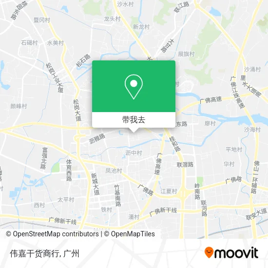 伟嘉干货商行地图
