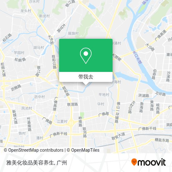 雅美化妆品美容养生地图
