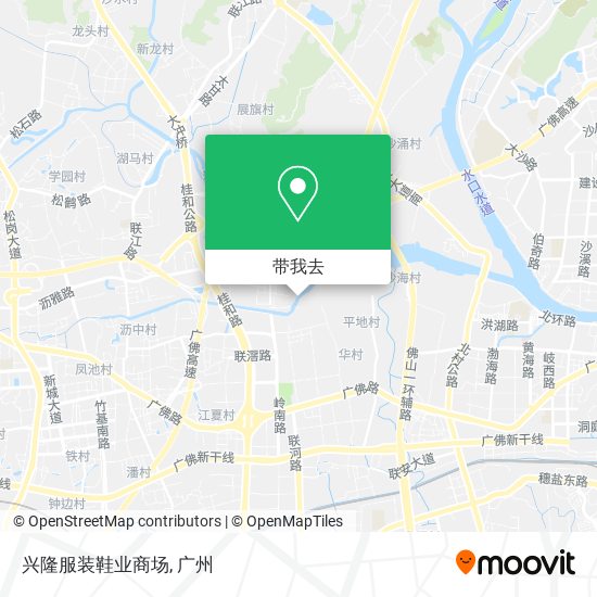 兴隆服装鞋业商场地图