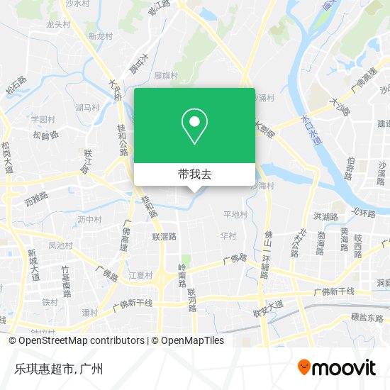 乐琪惠超市地图