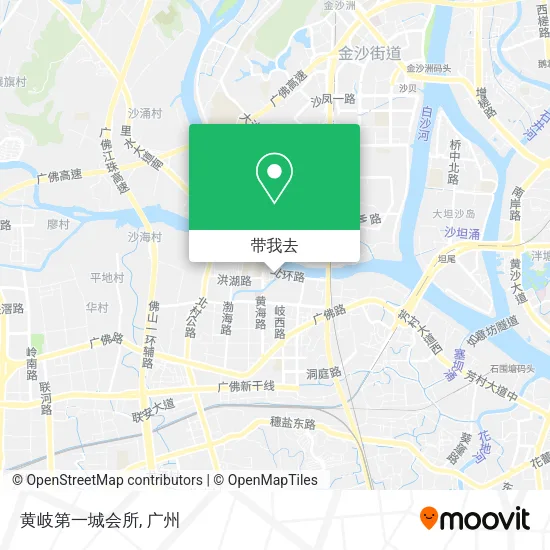 黄岐第一城会所地图