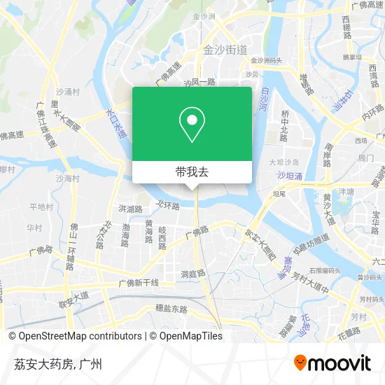 荔安大药房地图