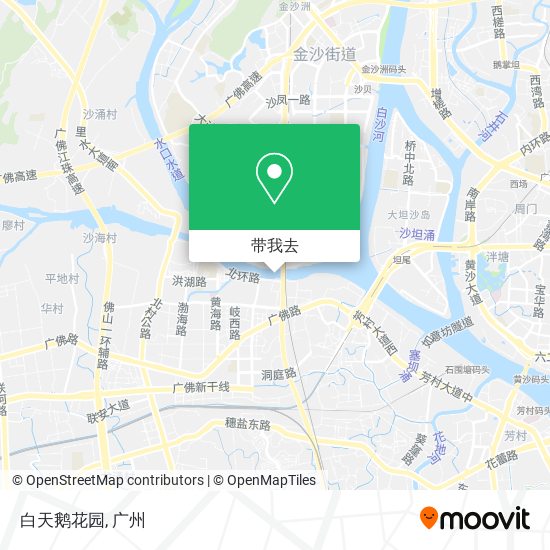 白天鹅花园地图