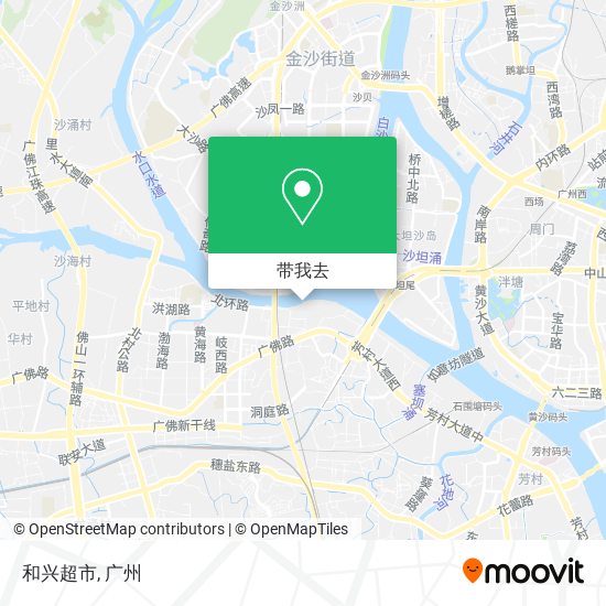 和兴超市地图