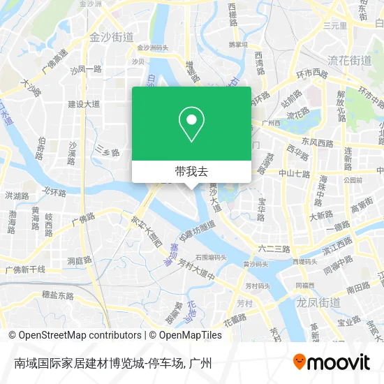 南域国际家居建材博览城-停车场地图