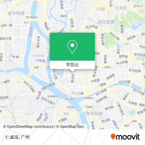 仁威庙地图