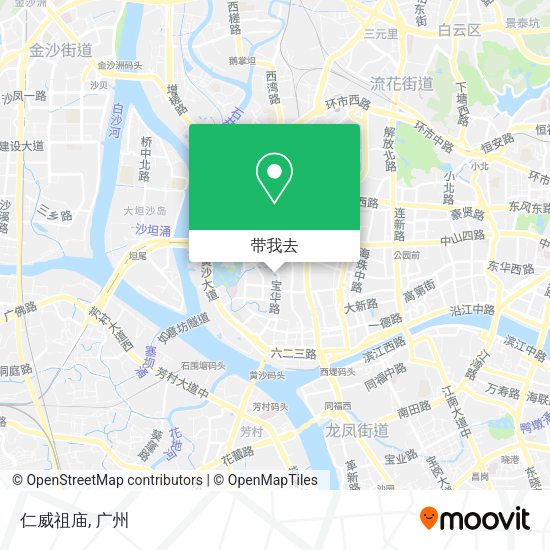 仁威祖庙地图