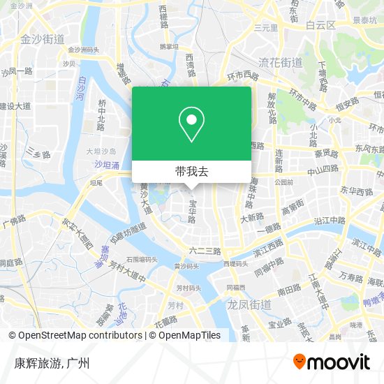 康辉旅游地图