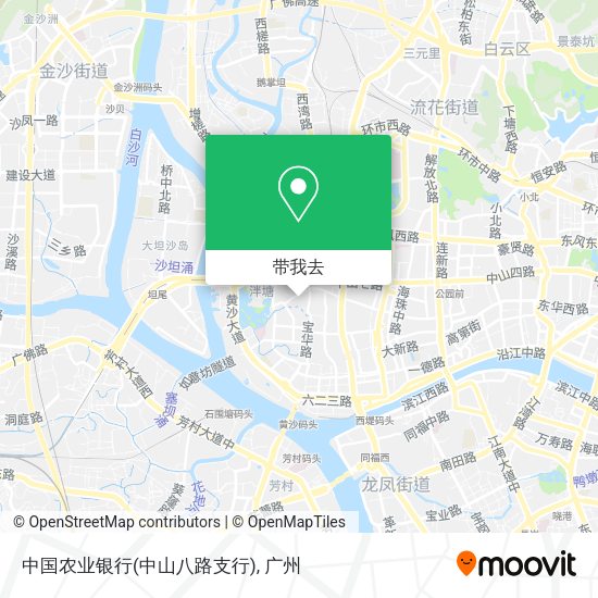 中国农业银行(中山八路支行)地图