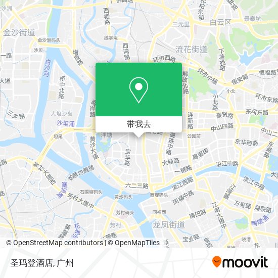 圣玛登酒店地图