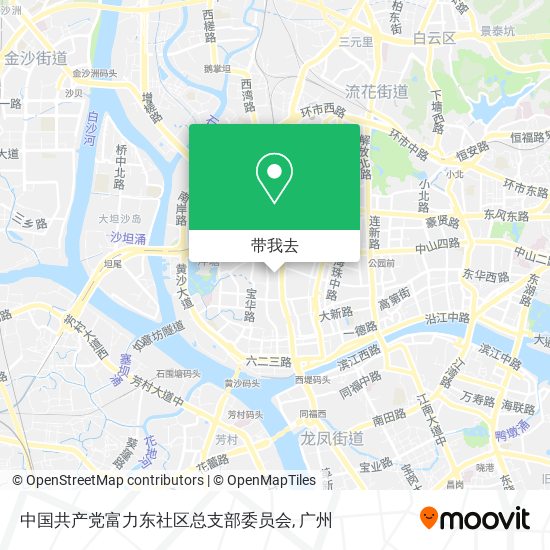 中国共产党富力东社区总支部委员会地图