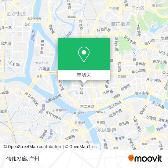 伟伟发廊地图