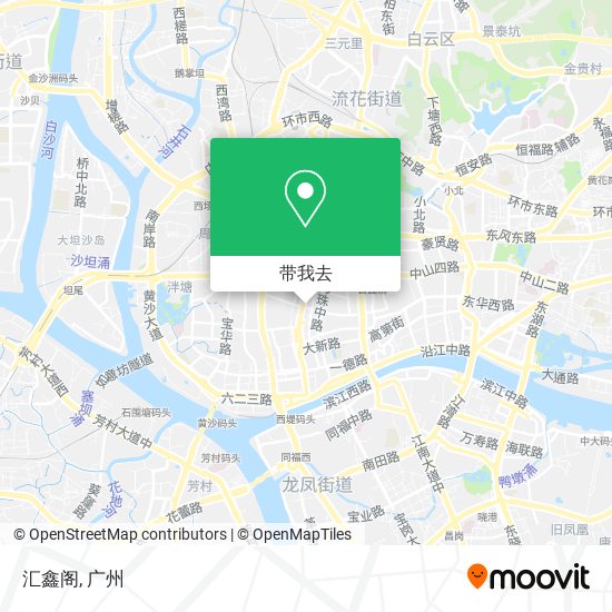 汇鑫阁地图