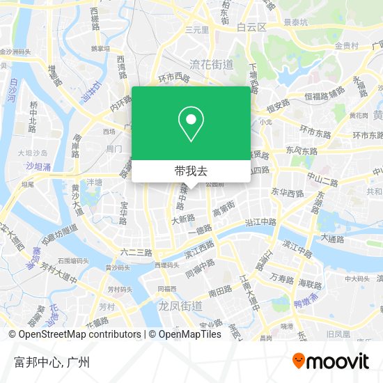 富邦中心地图