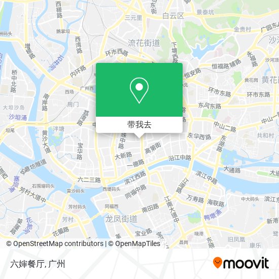 六婶餐厅地图