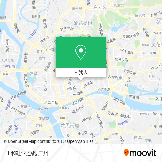 正和鞋业连锁地图