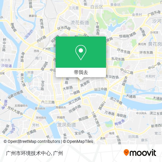广州市环境技术中心地图