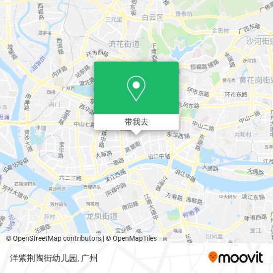 洋紫荆陶街幼儿园地图