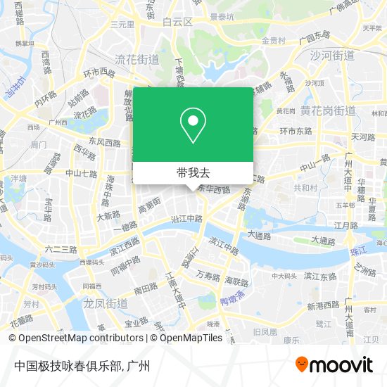 中国极技咏春俱乐部地图