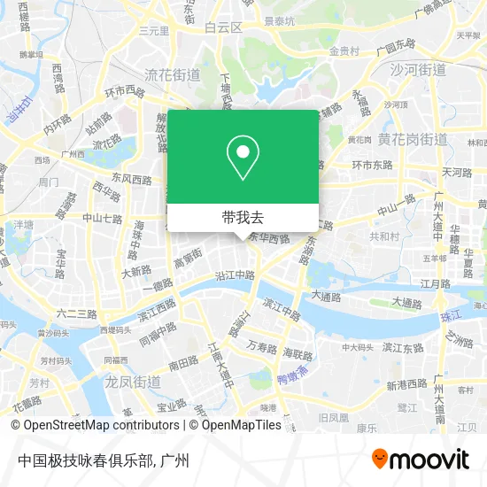 中国极技咏春俱乐部地图